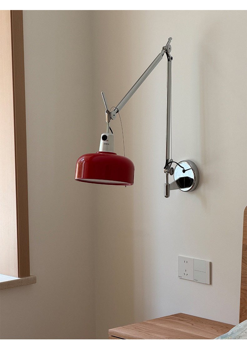 Pivot Hardwired Swing-Arm Wall Lamp
