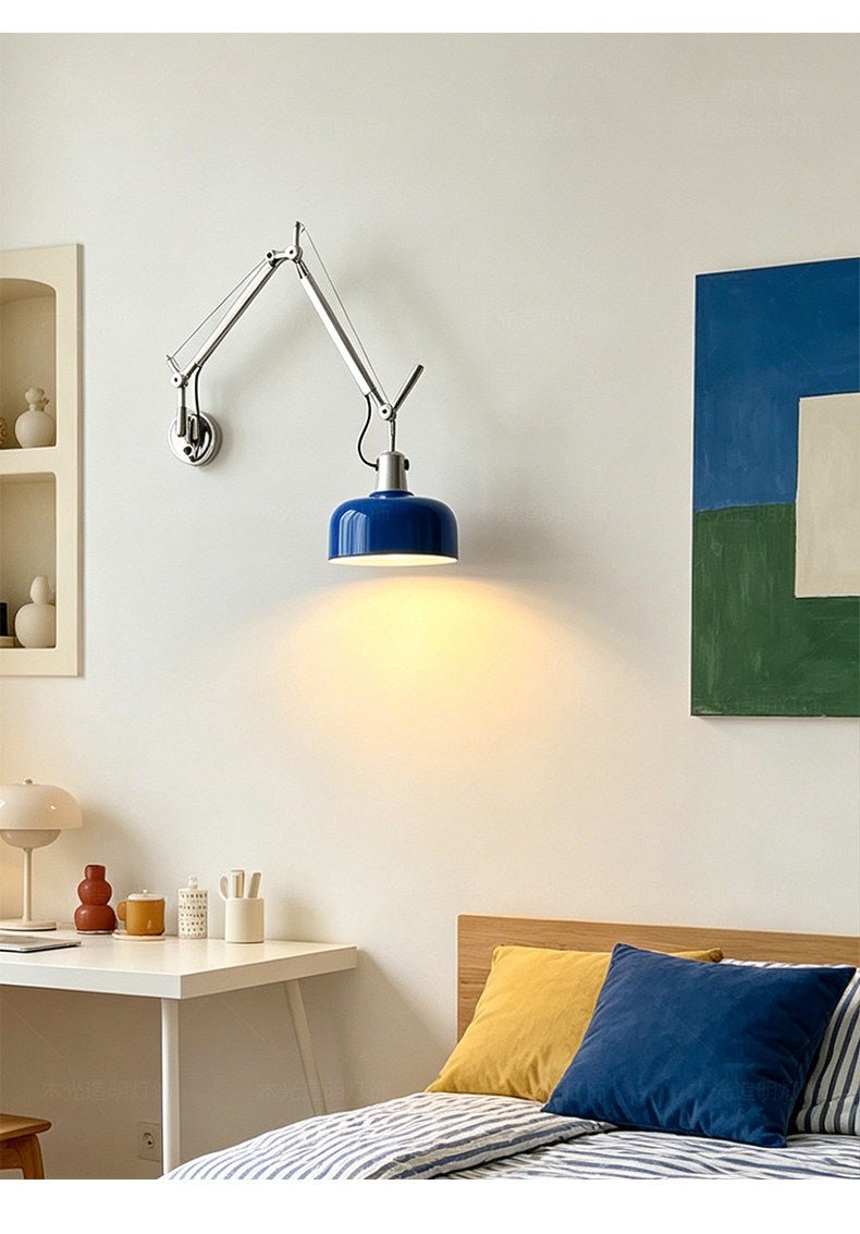 Pivot Hardwired Swing-Arm Wall Lamp