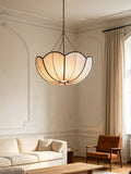 Poppy Scalloped Fabric Pendant Lamp