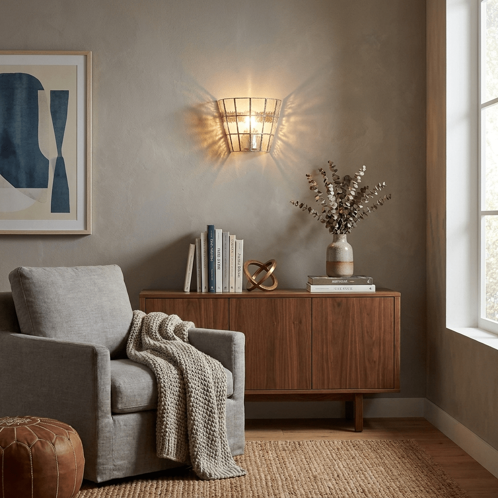 Prisma Faceted Glass Wall Sconce