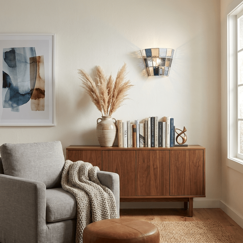 Prisma Faceted Glass Wall Sconce