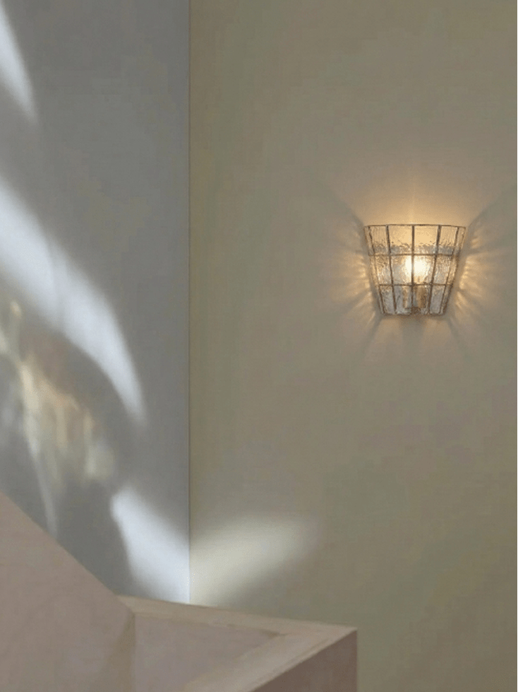 Prisma Faceted Glass Wall Sconce