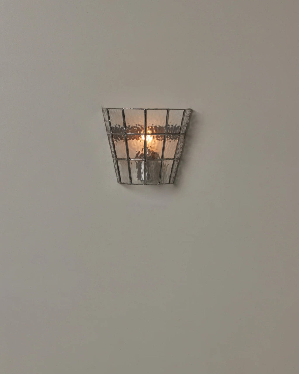 Prisma Faceted Glass Wall Sconce