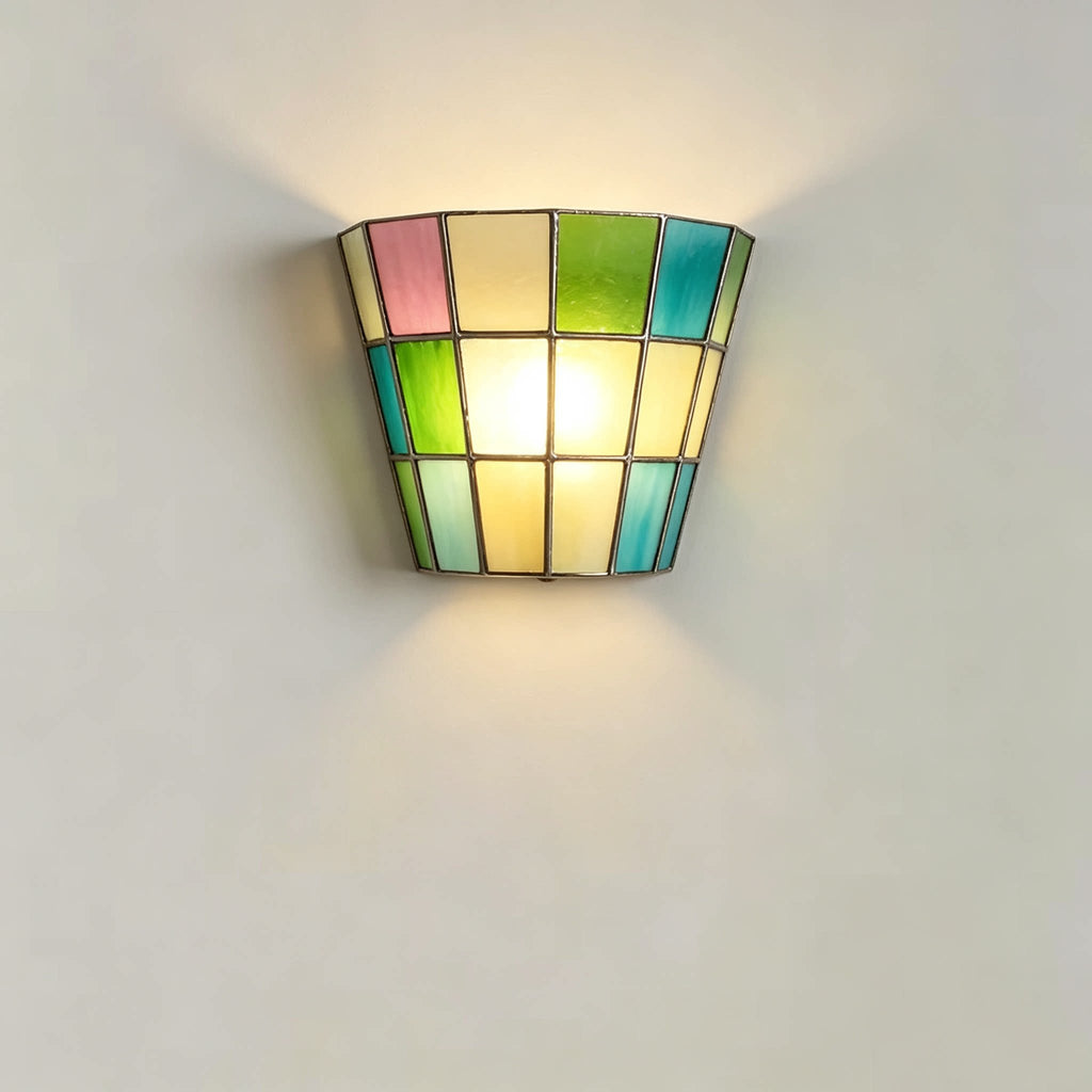 Prisma Faceted Glass Wall Sconce