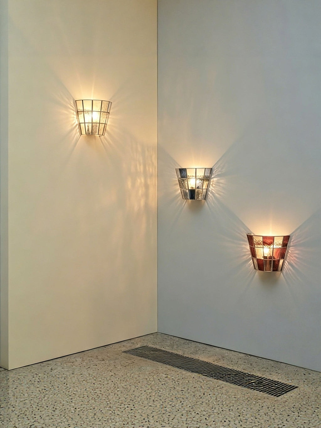 Prisma Faceted Glass Wall Sconce
