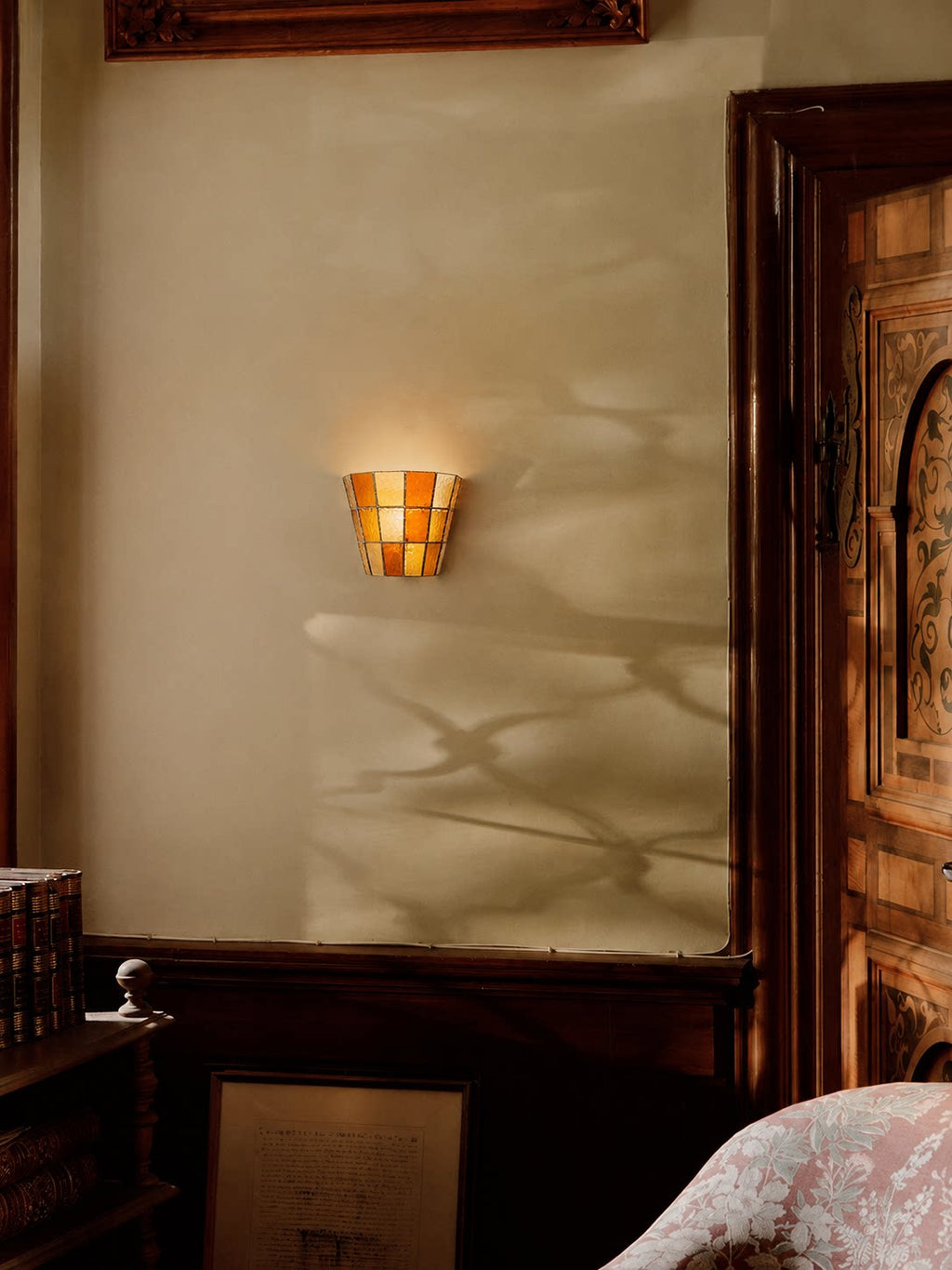 Prisma Faceted Glass Wall Sconce