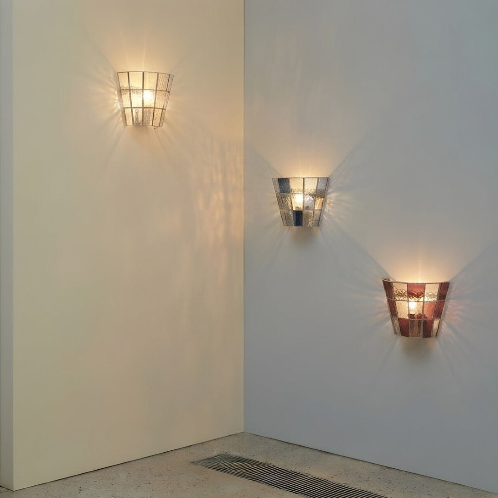 Prisma Faceted Glass Wall Sconce