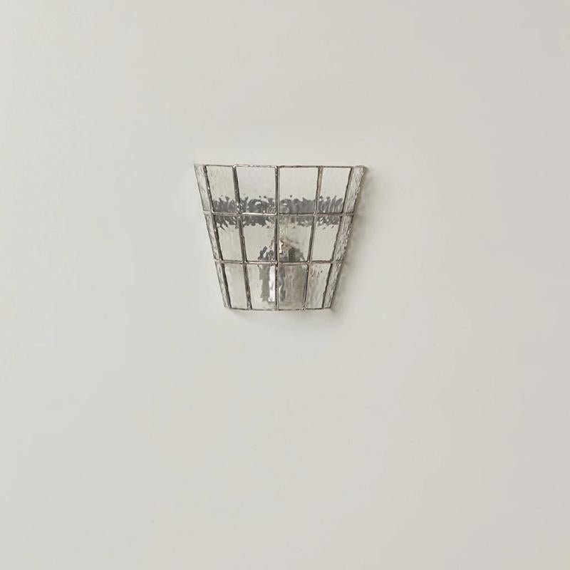 Prisma Faceted Glass Wall Sconce