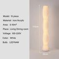 Modern Nordic Grass Skirts LED Floor Lamps Living Room Bedroom Lighting Decor Lustre Floor Lights Indoor Bedside Lights Fixture