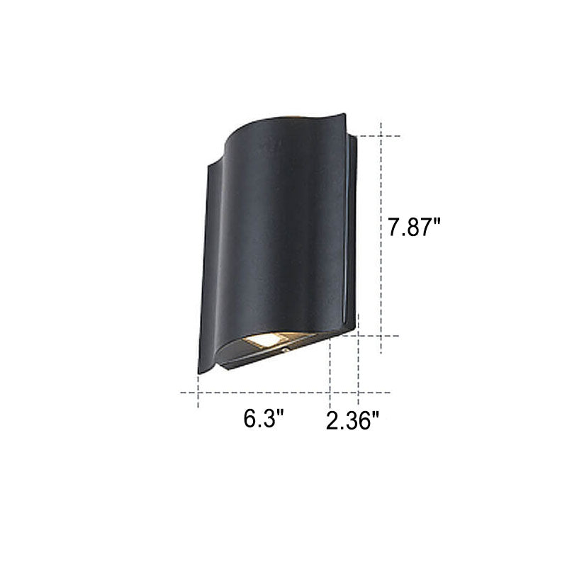 Crest Wave Wall Light