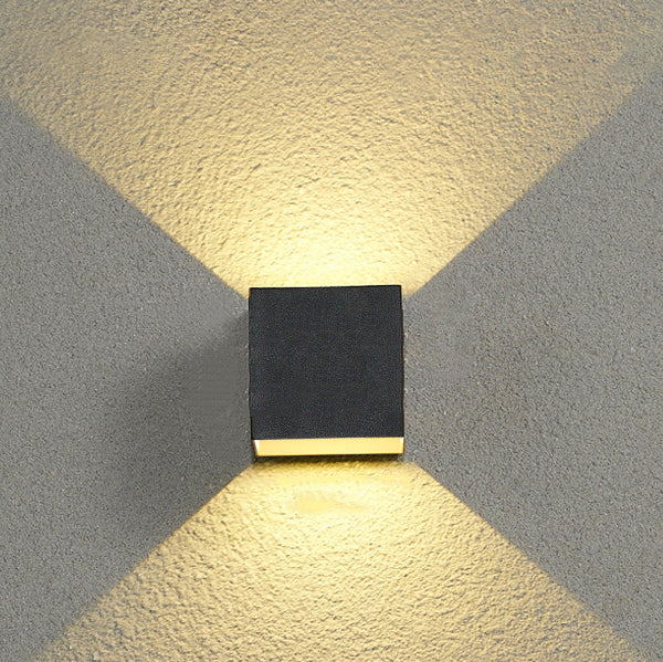 Dalton Cube Up-Down Sconce