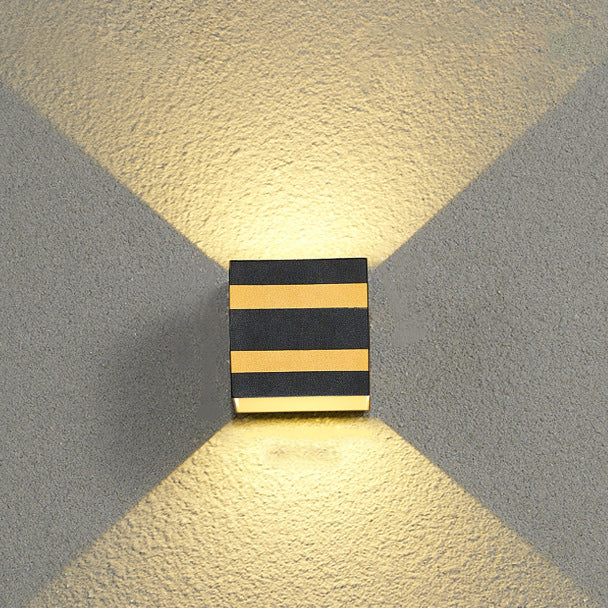 Dalton Cube Up-Down Sconce
