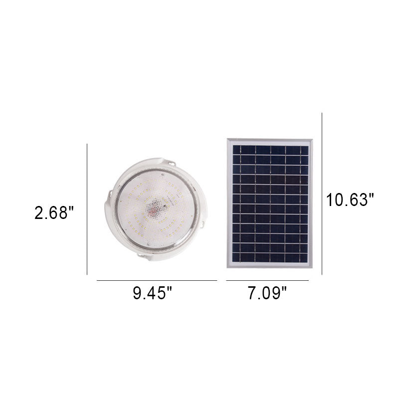 Solstice White Solar Ceiling Light