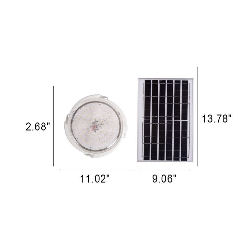 Solstice White Solar Ceiling Light