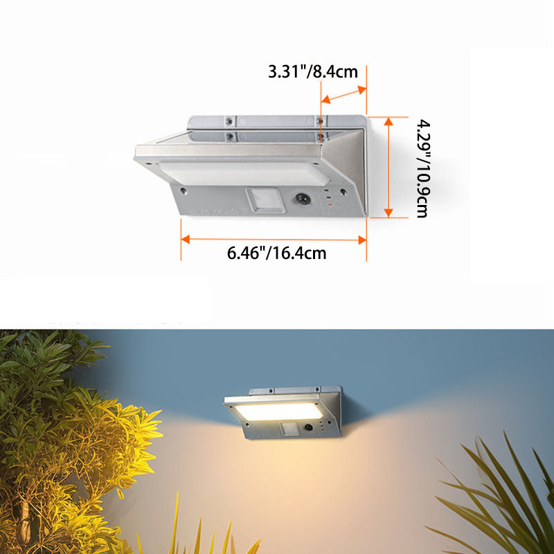 Norton Solar Wedge Wall Sconce