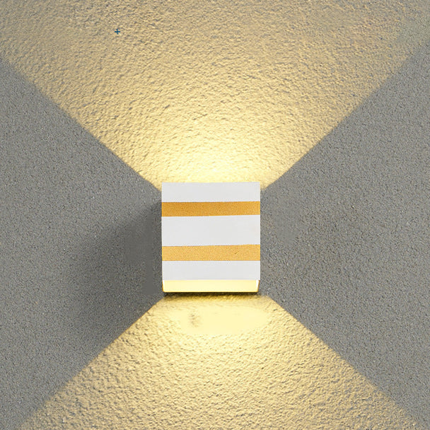 Dalton Cube Up-Down Sconce