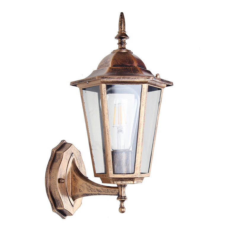 Ellerby Frosted Glass Wall Lantern