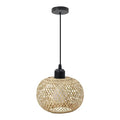Bamboo Pendant Lamp Hanging Lamp Handmade Rattan Chandelier Fixture Restaurant Dining Room Indoor Lighting AC85-260V