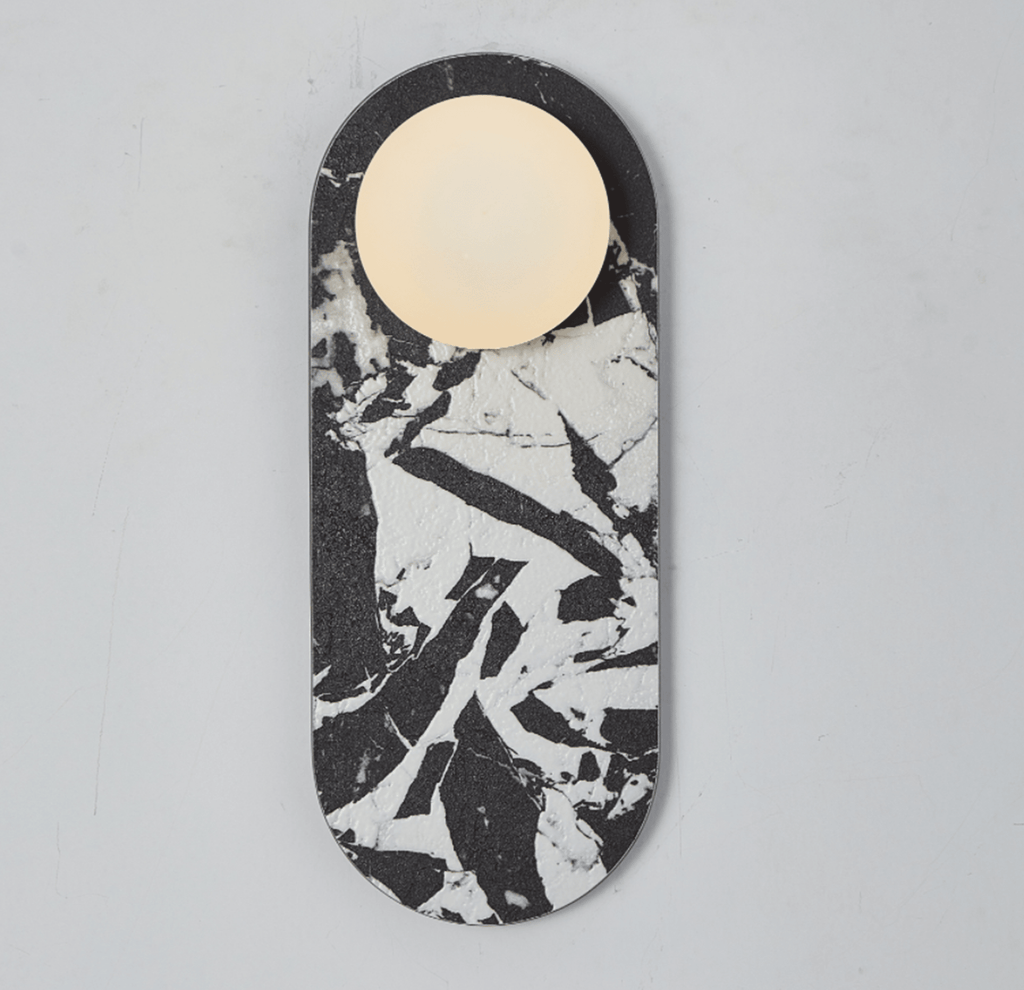 Serenne Stone Capsule Wall Sconce