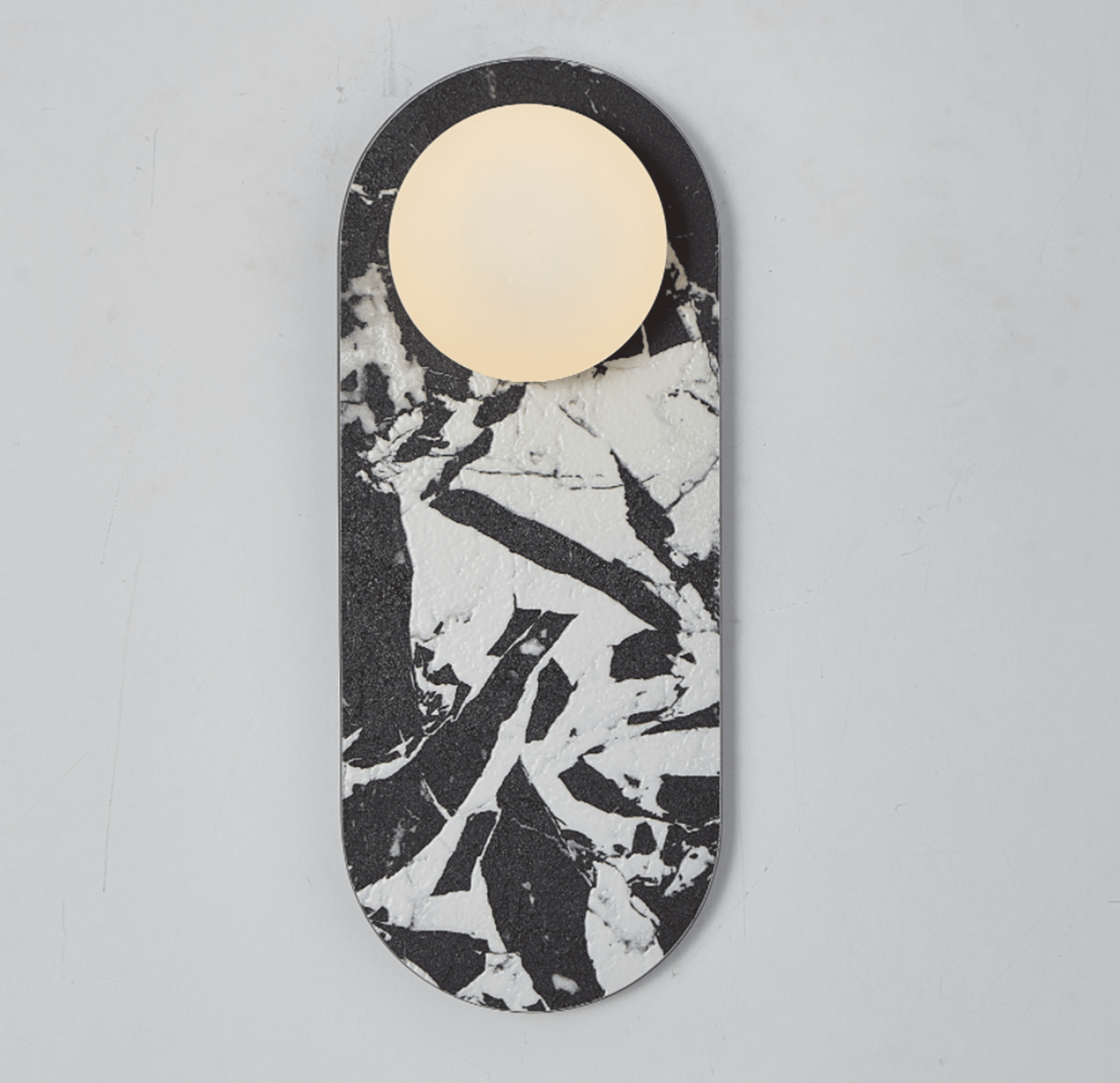 Serenne Stone Capsule Wall Sconce