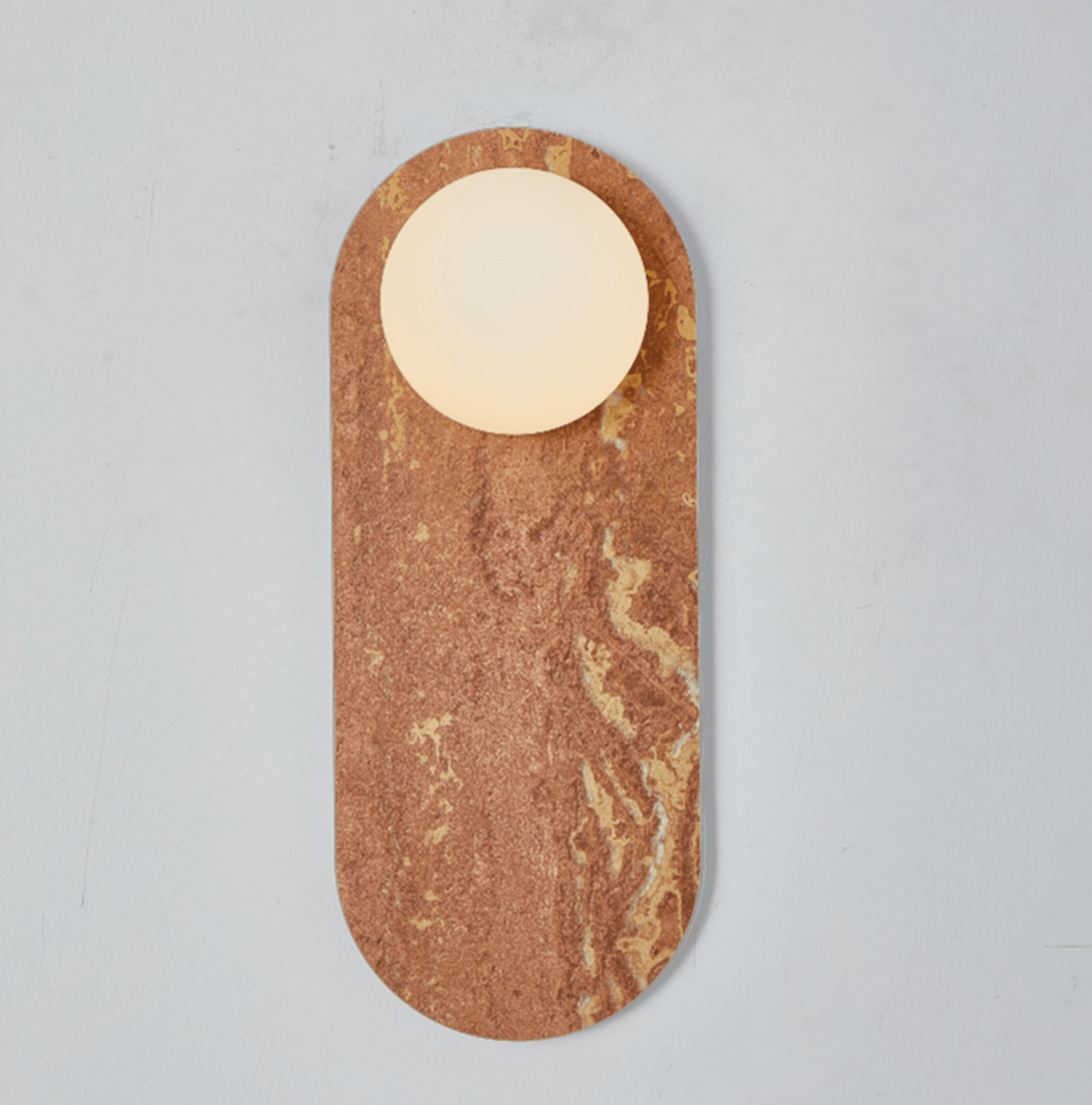 Serenne Stone Capsule Wall Sconce