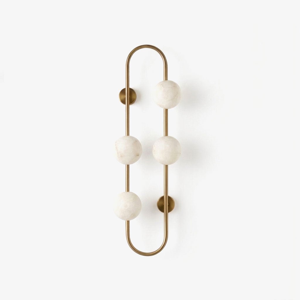 Solenne Alabaster Branch Wall Sconce