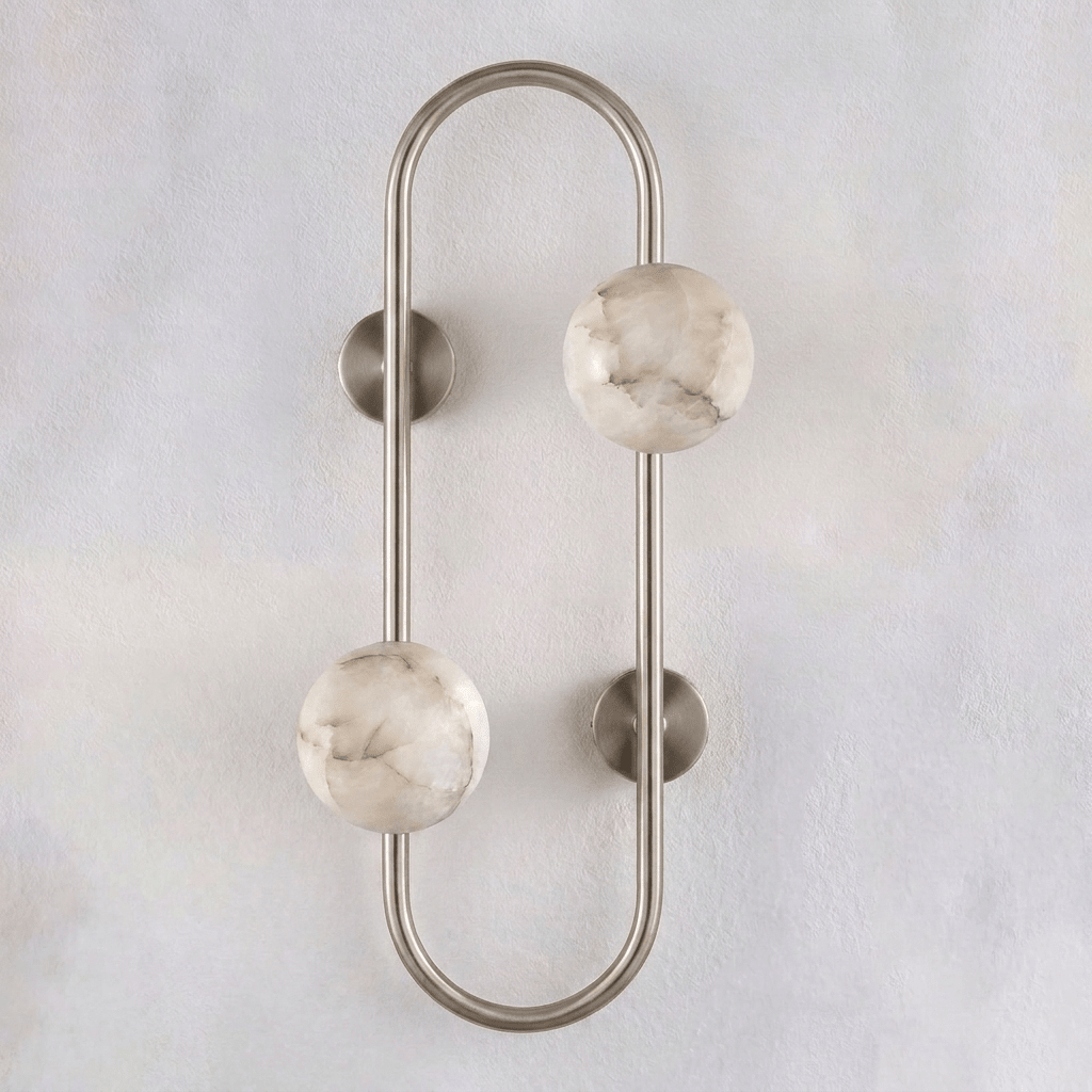 Solenne Alabaster Branch Wall Sconce