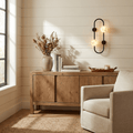 Solenne Alabaster Branch Wall Sconce
