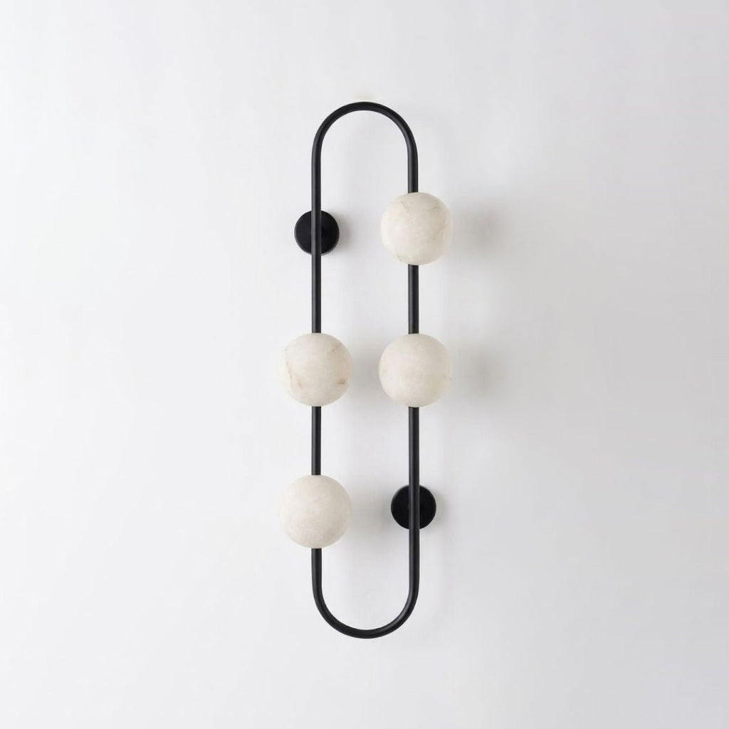 Solenne Alabaster Branch Wall Sconce