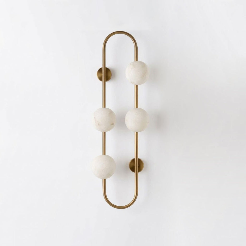 Solenne Alabaster Branch Wall Sconce