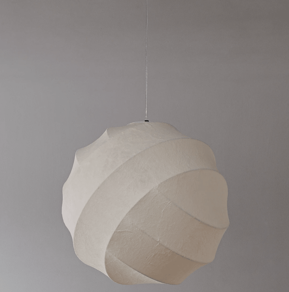 Solenne Silk Cocoon Pendant Light