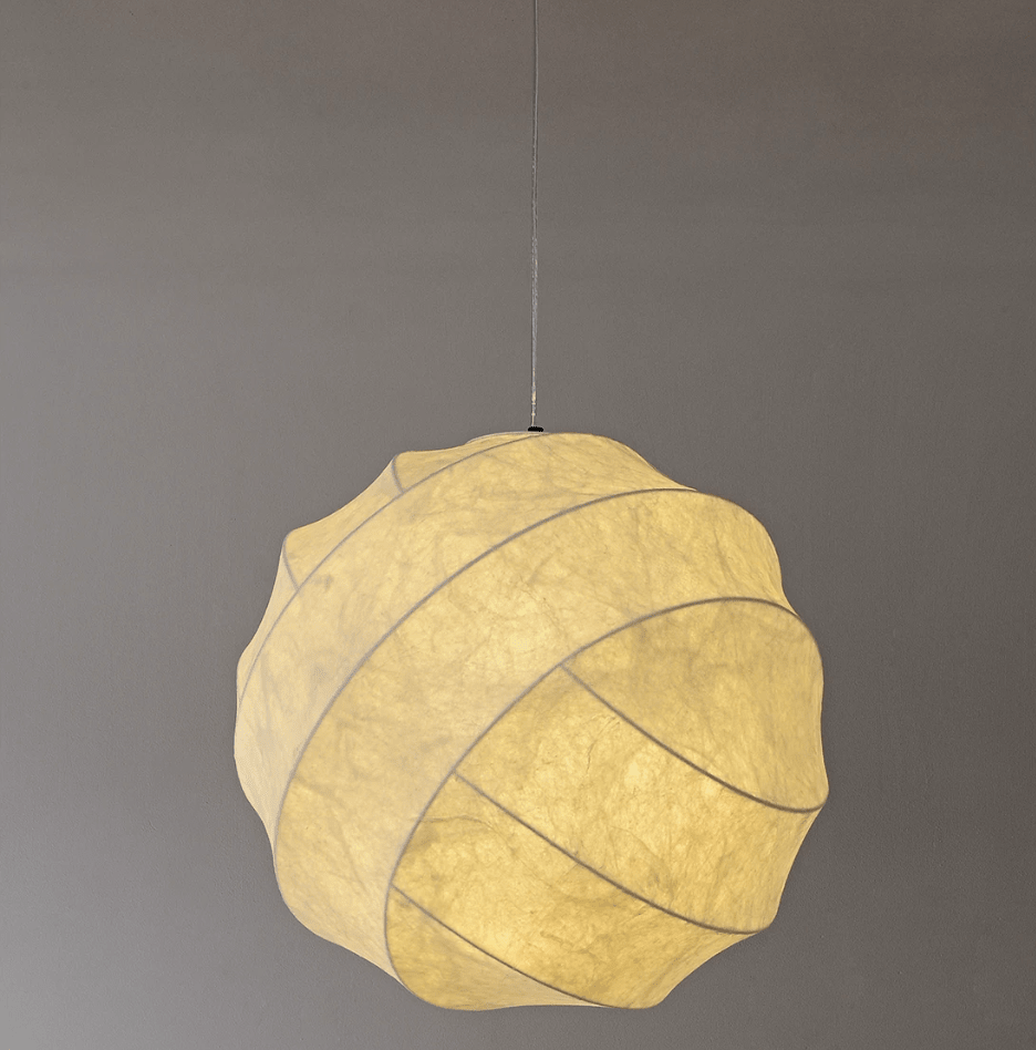 Solenne Silk Cocoon Pendant Light