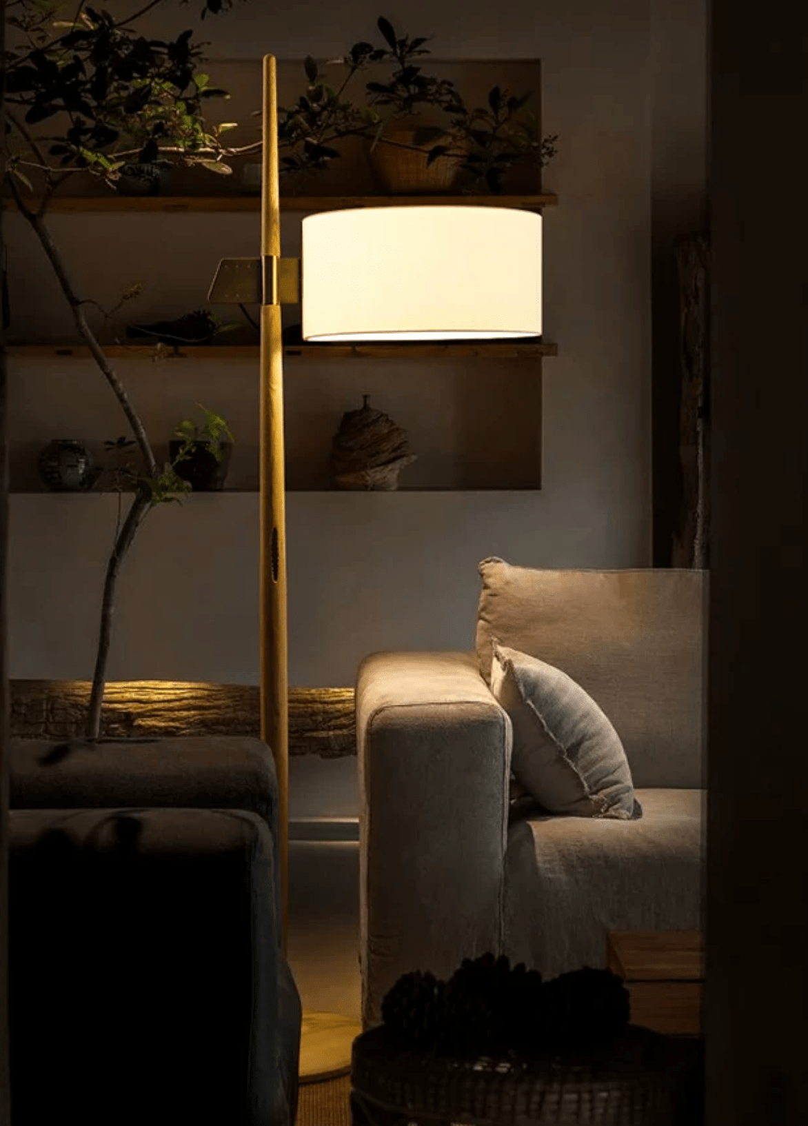 Sovaline Touch Dimmable Floor Lamp