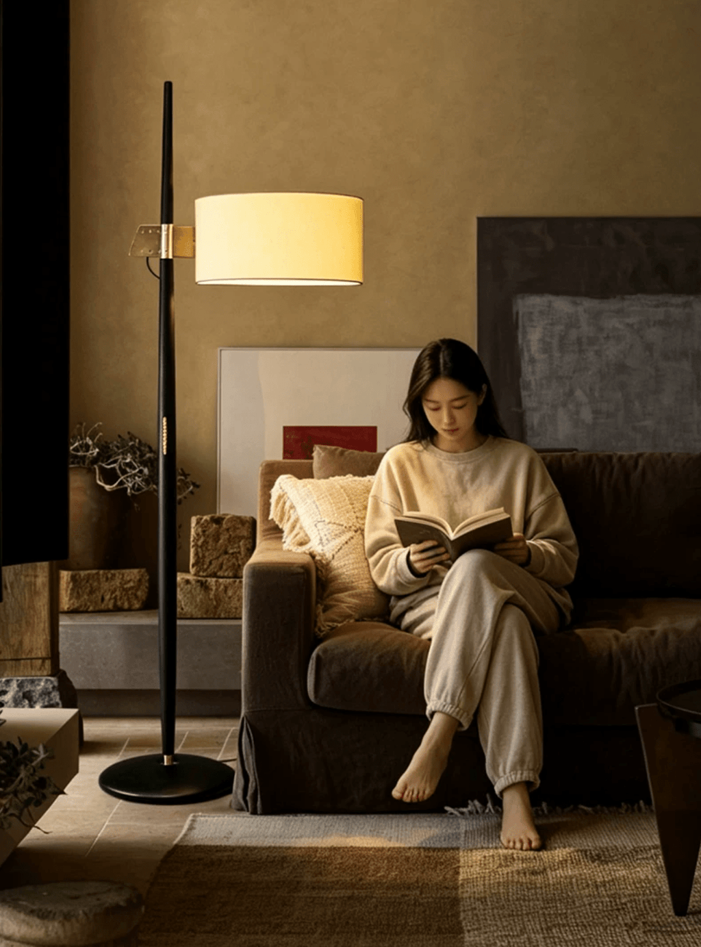 Sovaline Touch Dimmable Floor Lamp