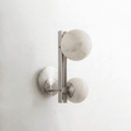 Spanish Alabaster Double Globe Wall Sconce