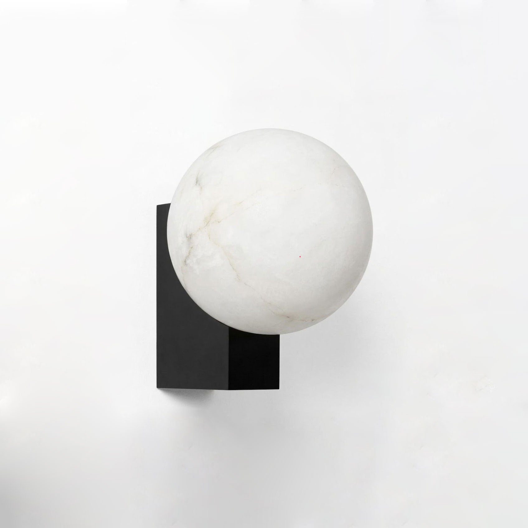 Spanish Alabaster Globe Wall Sconce