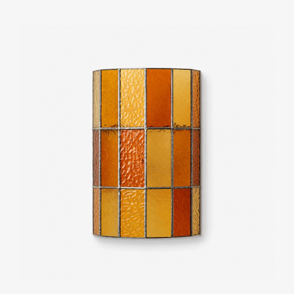 Spectra Faceted Glass Sconce