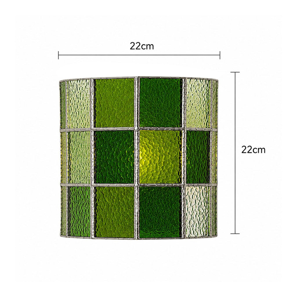 Spectra Faceted Glass Sconce