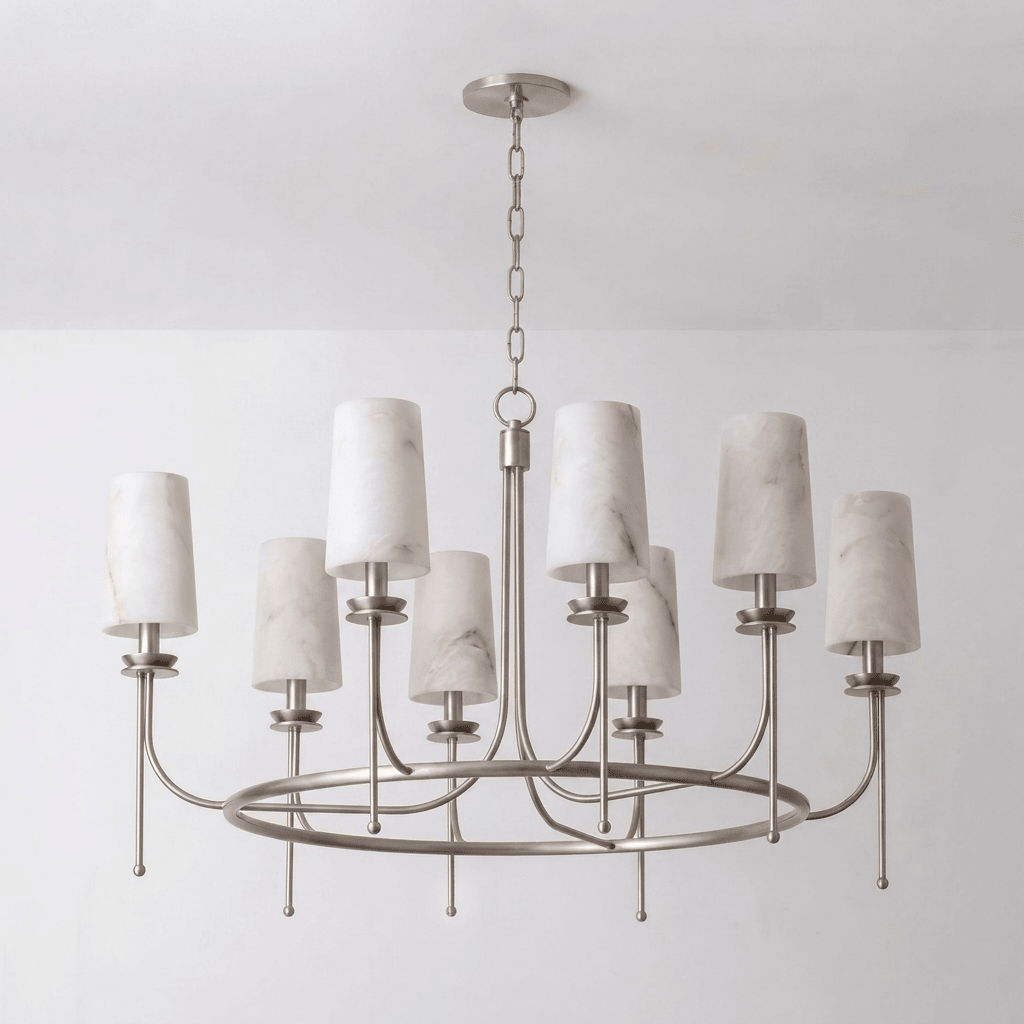 Sutton Alabaster Ring Chandelier