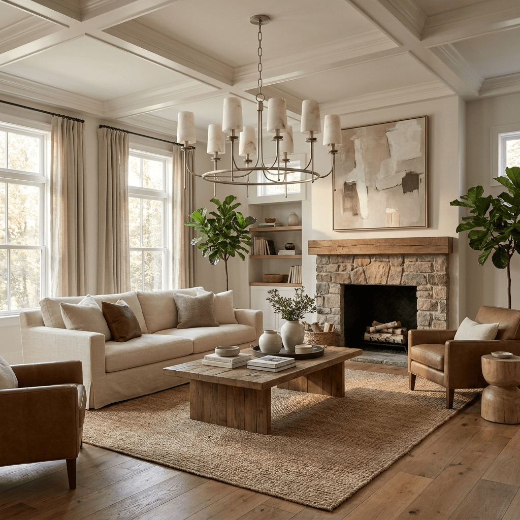 Sutton Alabaster Ring Chandelier
