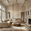 Sylvane LED K9 Crystal Branch Chandelier