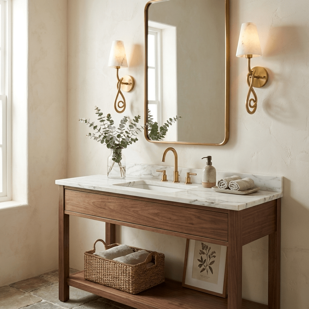 Tangle Alabaster Knot Sconce