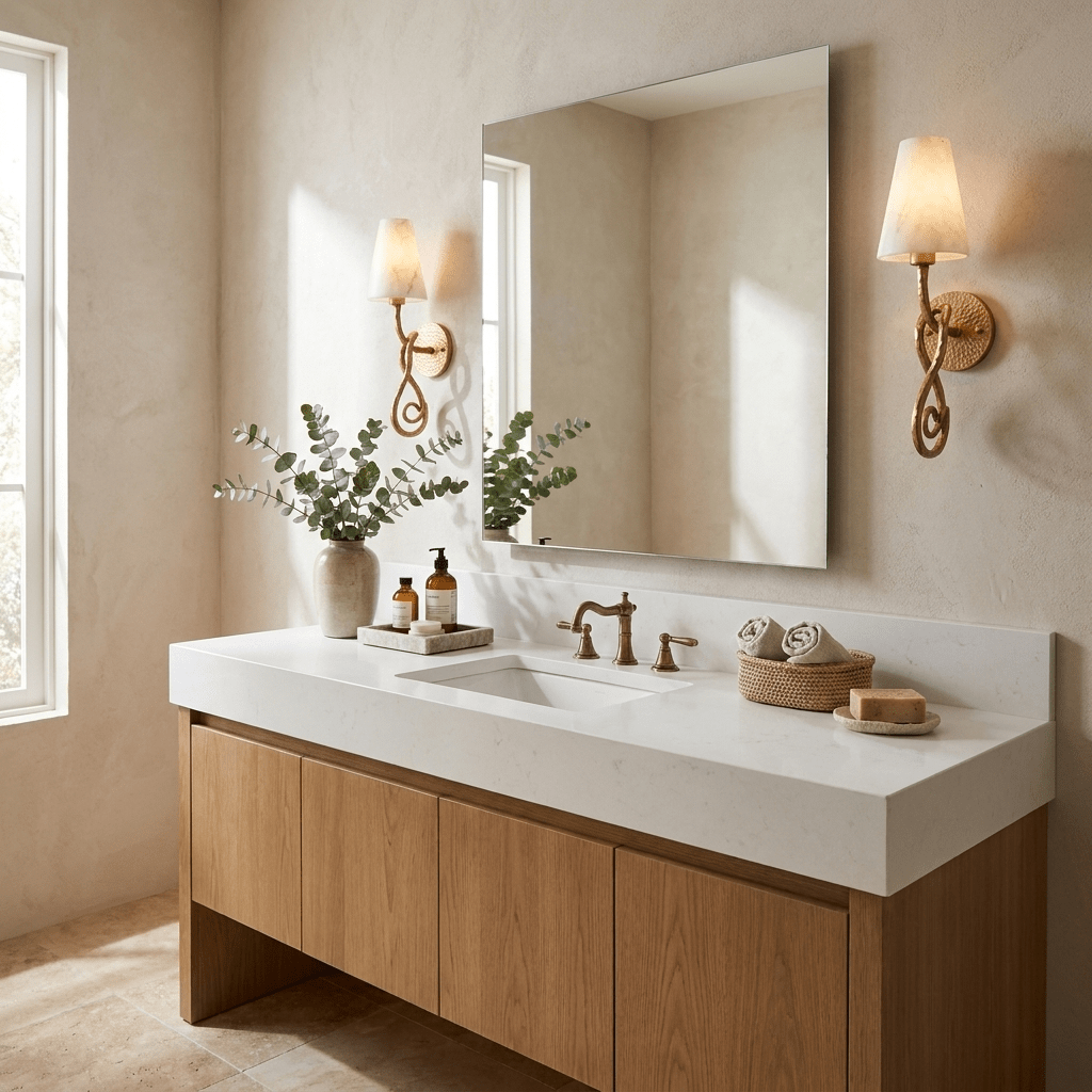 Tangle Alabaster Knot Sconce