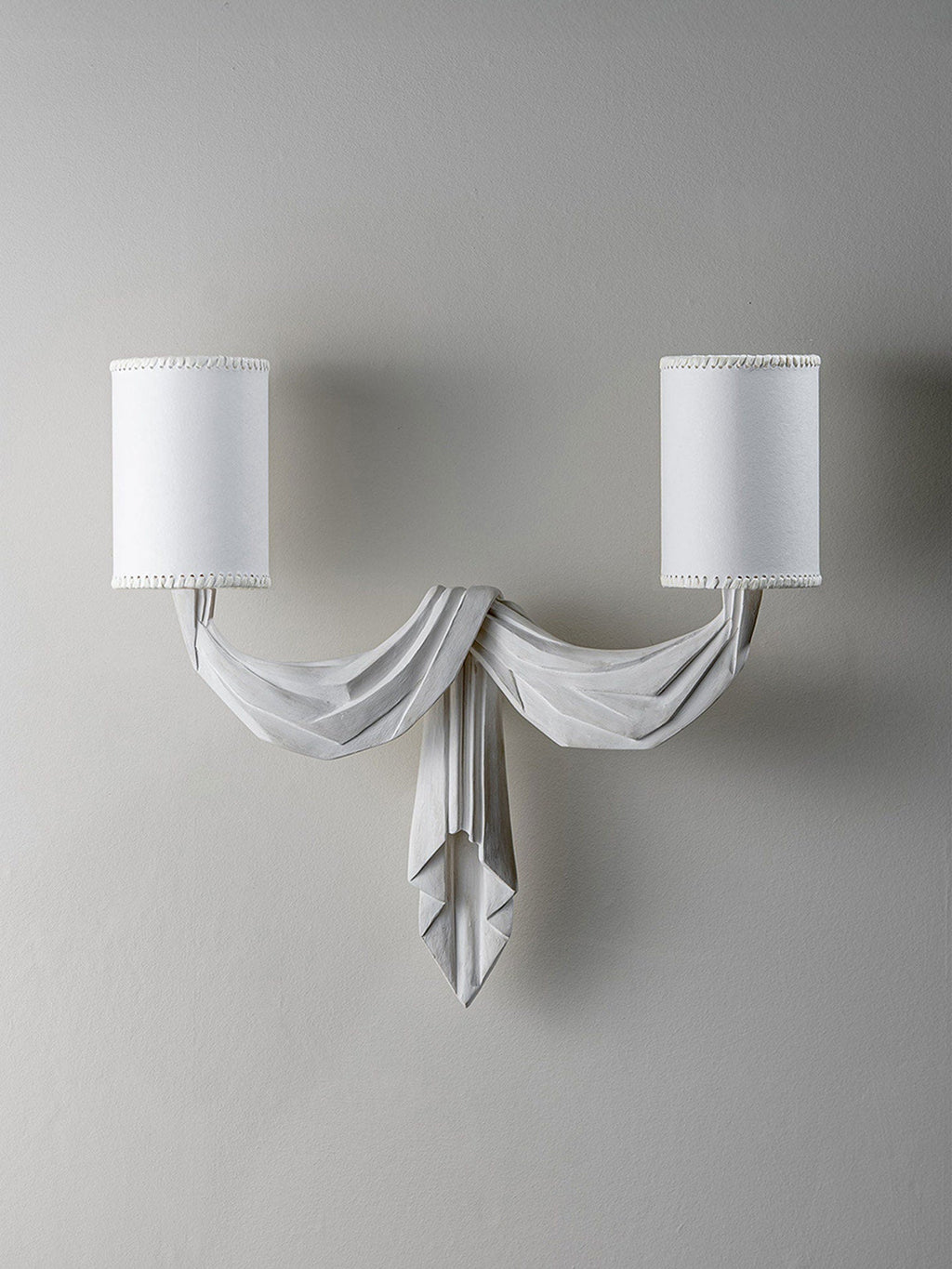 Teatro Draped Double Wall Sconce