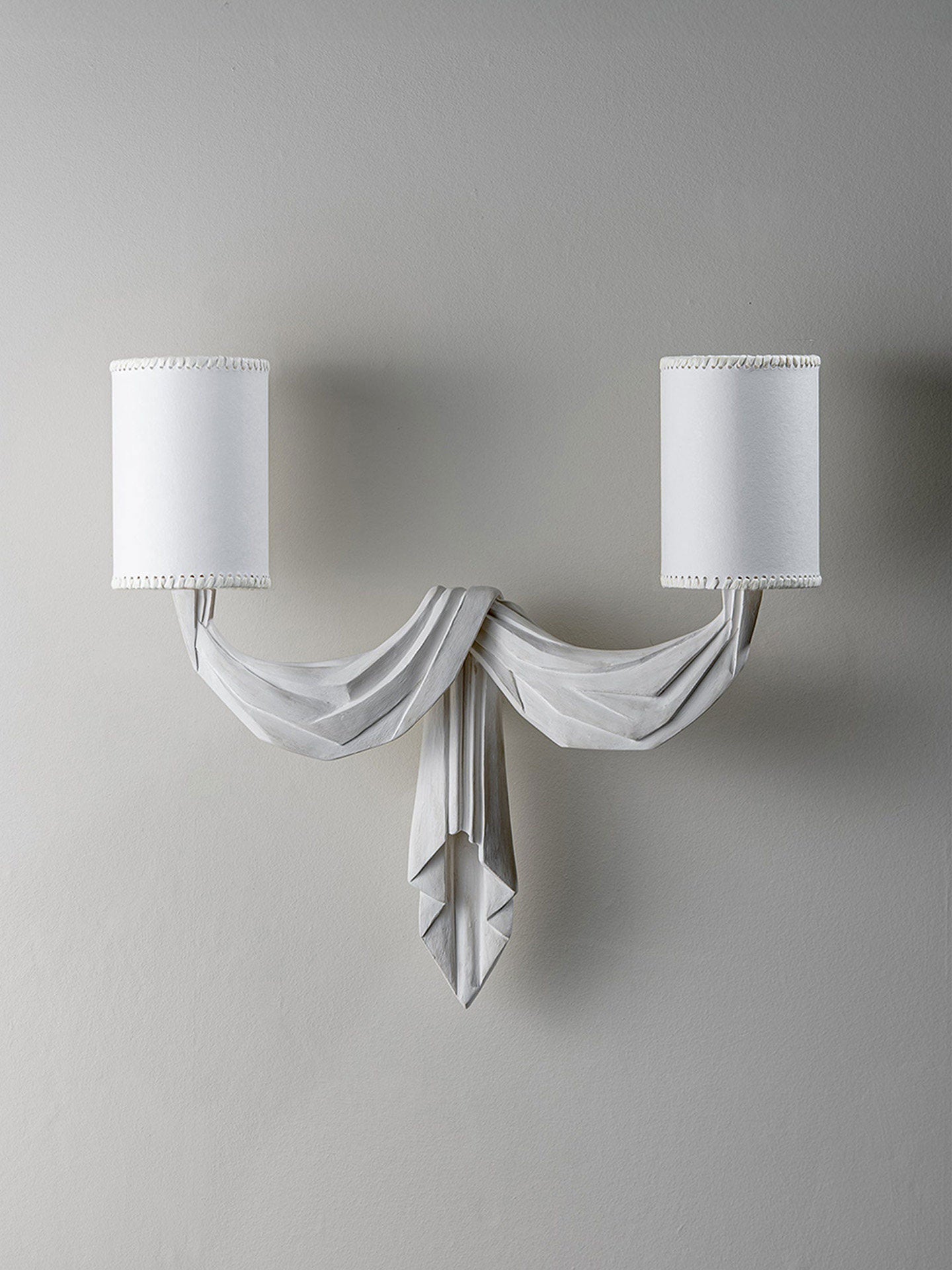 Teatro Draped Double Wall Sconce