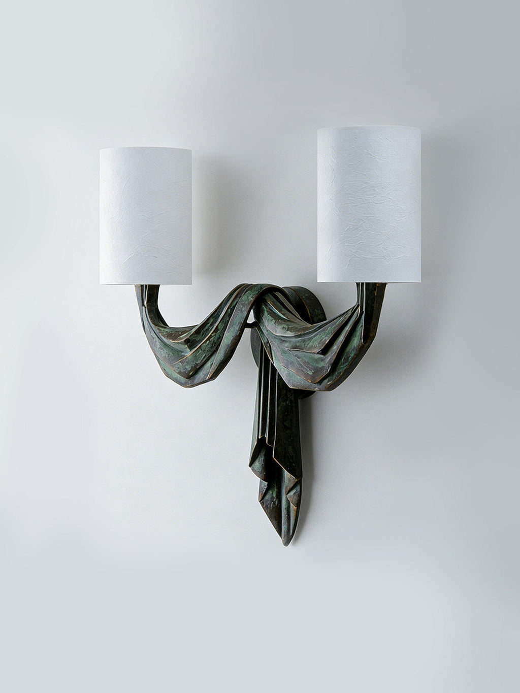 Teatro Draped Double Wall Sconce
