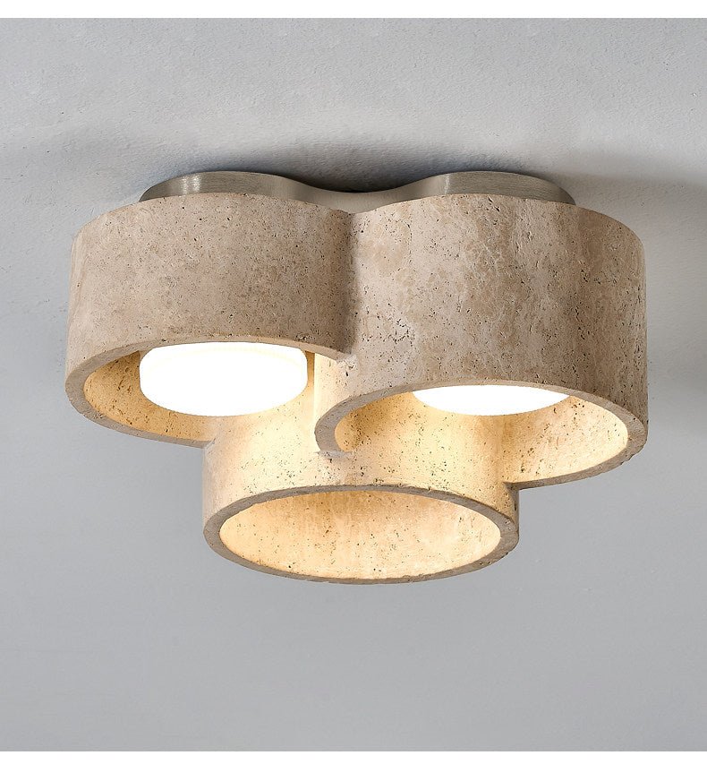 Trevi Travertine Cluster Light