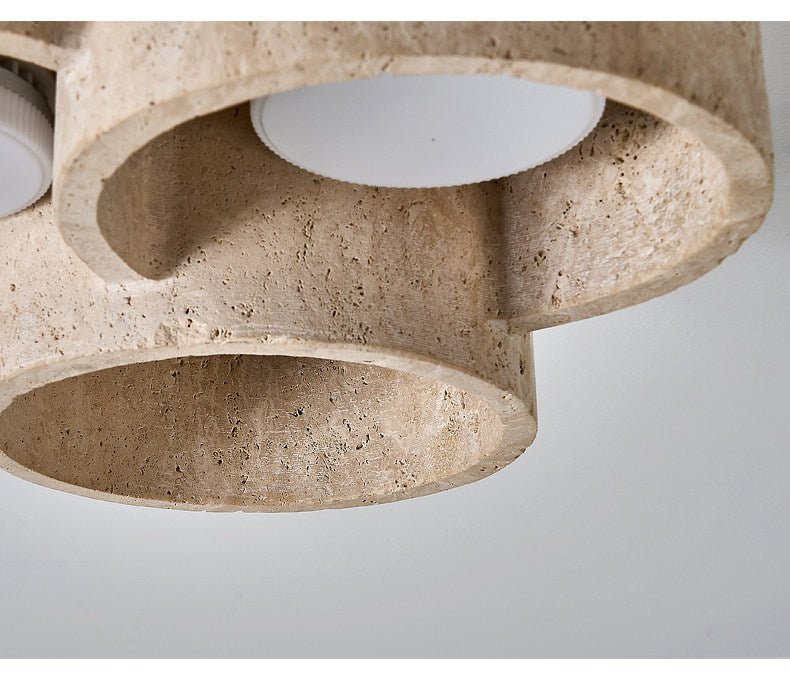 Trevi Travertine Cluster Light