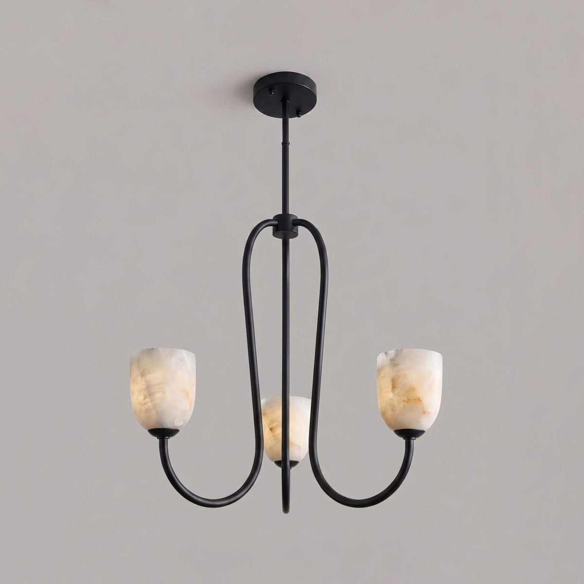 Trillium Alabaster Chandelier