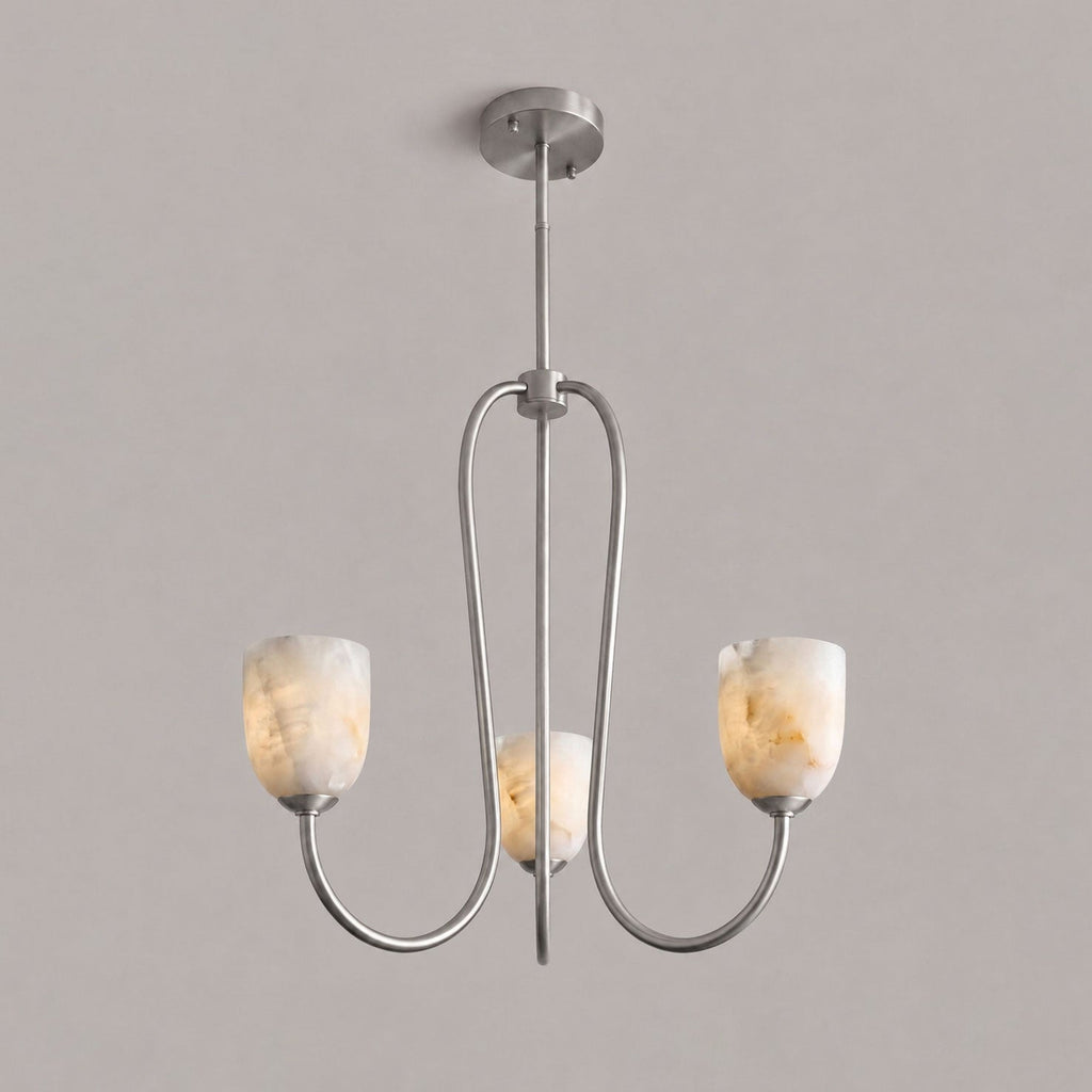 Trillium Alabaster Chandelier